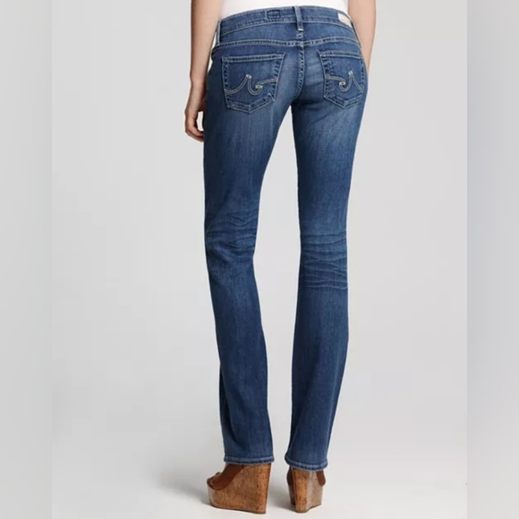 AG Jeans - The Tomboy Relaxed Straight Leg Jeans in 15 Years Soft Wash - Size 27 - Picture 2 of 7